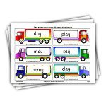 Phase 5 decodable words on trucks