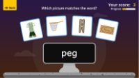 Pick a Picture Phonics Game