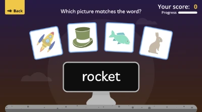 Pick a Picture Phonics Game